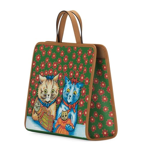 gucci kitten tote|gucci tote with cat.